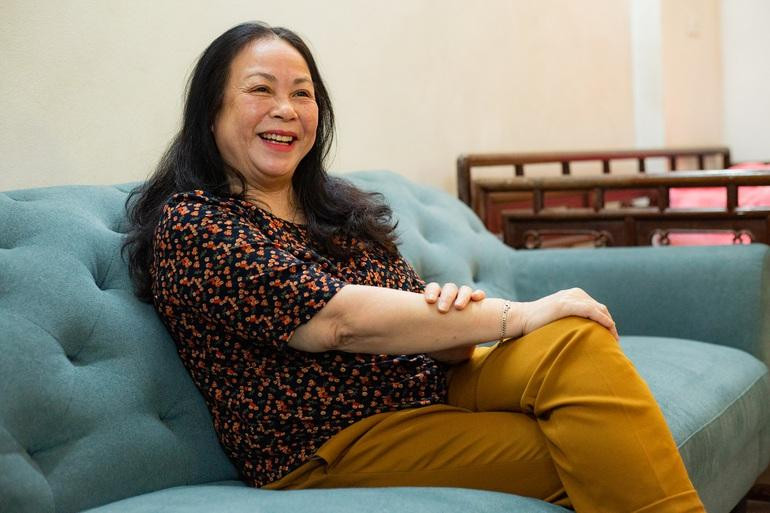 NSƯT Thanh Quý dành nhiều tâm huyết cho vai diễn bà Nga (Ảnh: Hưng Phan)