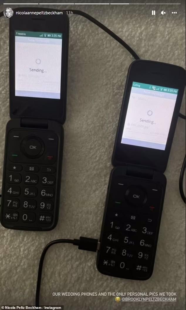 Phương tiện liên lạc của vợ chồng cậu cả nhà Beckham trong đám cưới xa hoa.