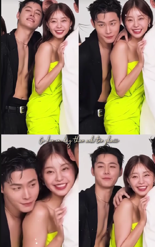 Thái độ gần gũi, thoải mái của cặp đôi trong các hoạt động quảng bá hậu gameshow tiếp tục dấy lên nghi vấn hẹn hò. Thái độ gần gũi, thoải mái của cặp đôi trong các hoạt động quảng bá hậu gameshow tiếp tục dấy lên nghi vấn hẹn hò.