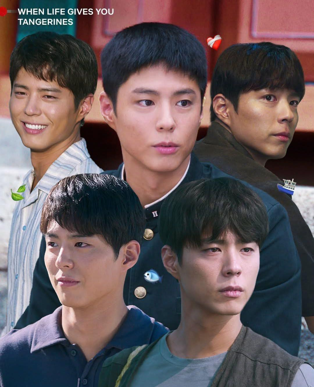 Vẻ hấp dẫn đối lập của Park Bo Gum trên phim và ngoài đời.