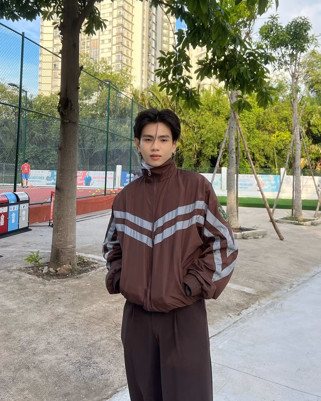 Visual "cực bén" ngoài đời của tân binh Văn Tâm.