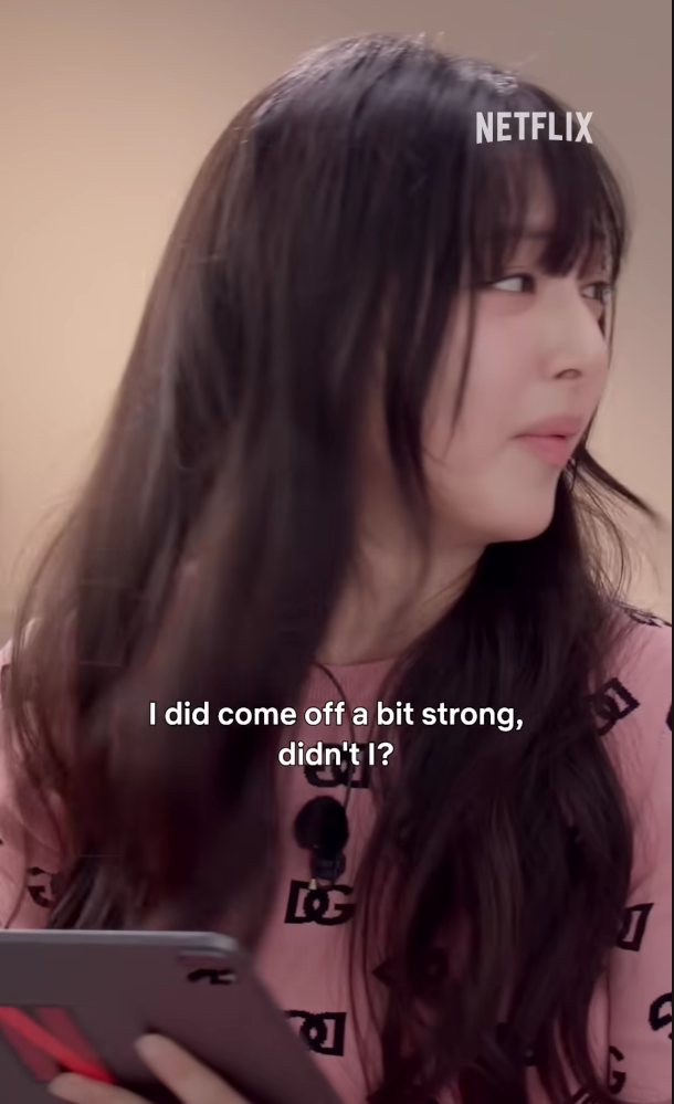 Dong Ho đối đáp với Hae Lin khá tự nhiên.