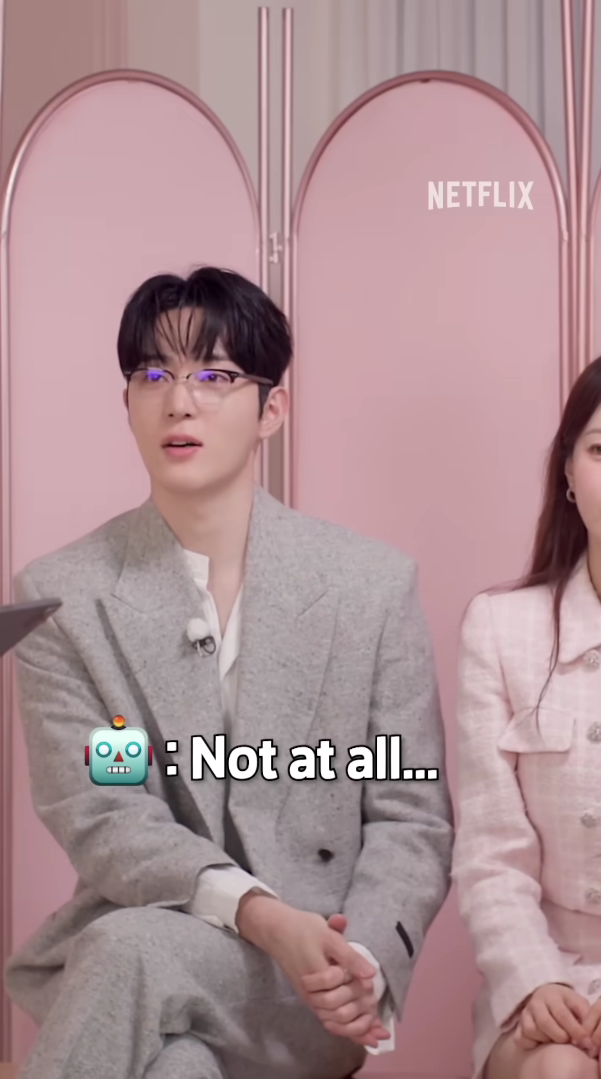 Dong Ho đối đáp với Hae Lin khá tự nhiên.