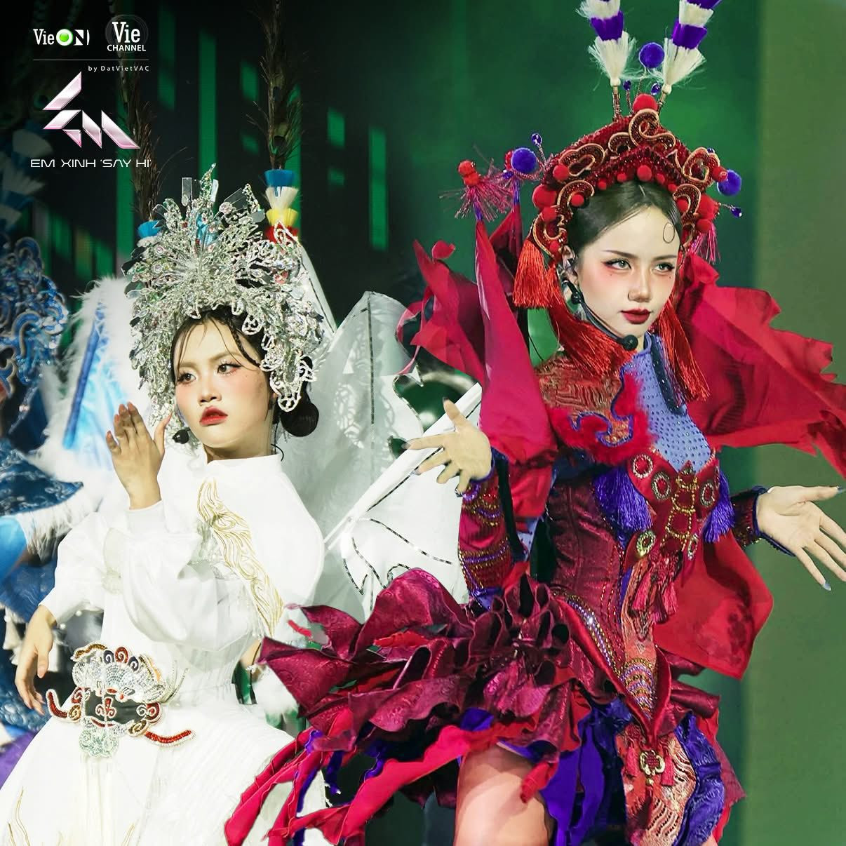 A Hề là một trong hai sân khấu dẫn đầu số phiếu bình chọn từ khán giả trường quay.