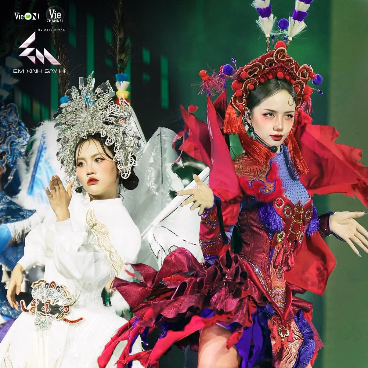 Hề là một trong hai sân khấu dẫn đầu số phiếu bình chọn từ khán giả trường quay.