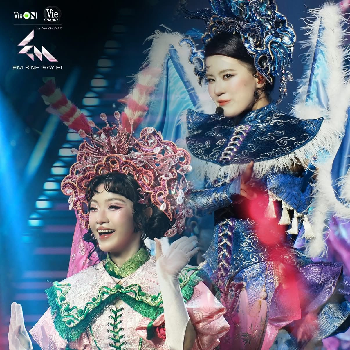 A Hề là một trong hai sân khấu dẫn đầu số phiếu bình chọn từ khán giả trường quay.