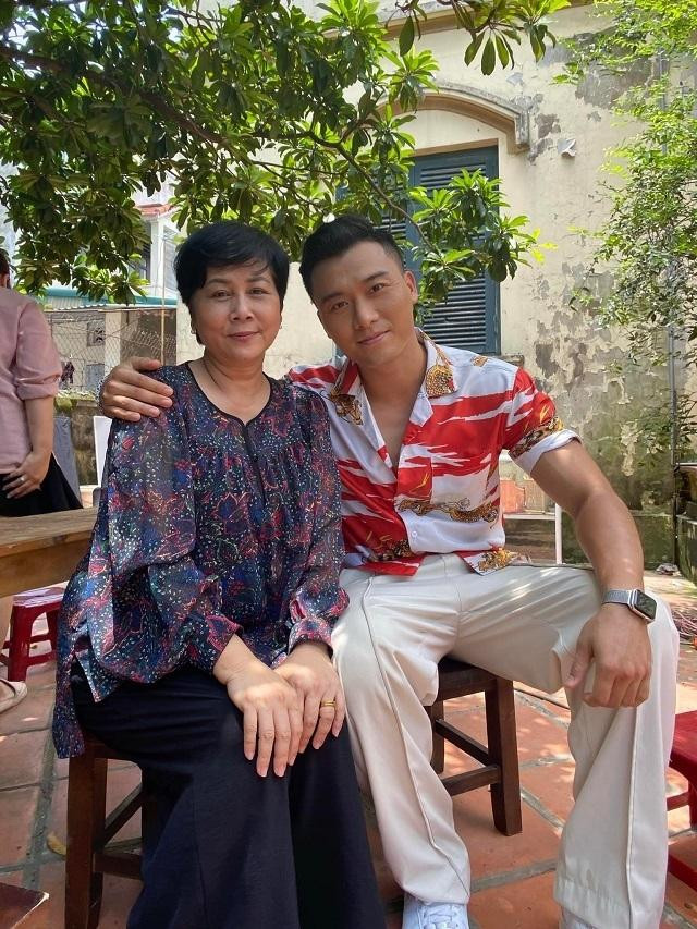 Mẹ con Phong trên phim.