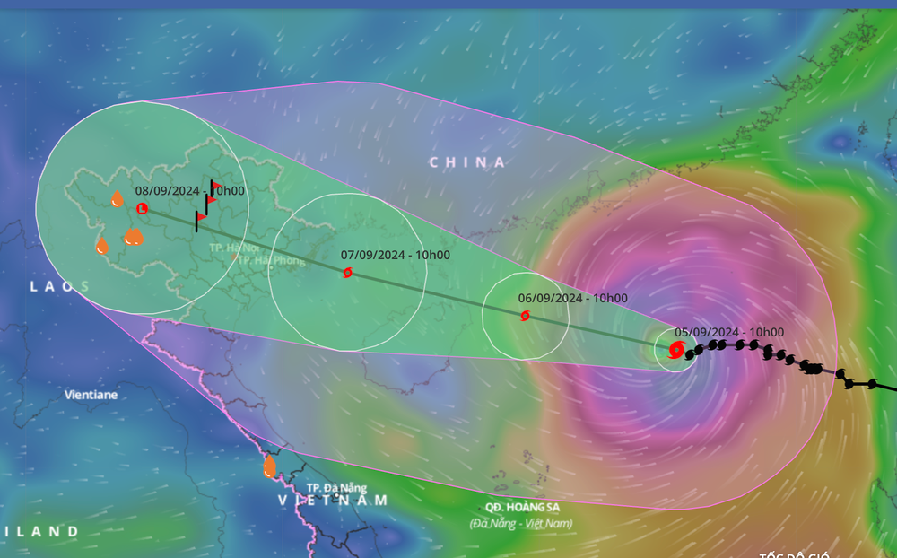 Bão số 3 mạnh lên thành siêu bão, Thủ tướng yêu cầu ứng phó ở mức cao nhất.