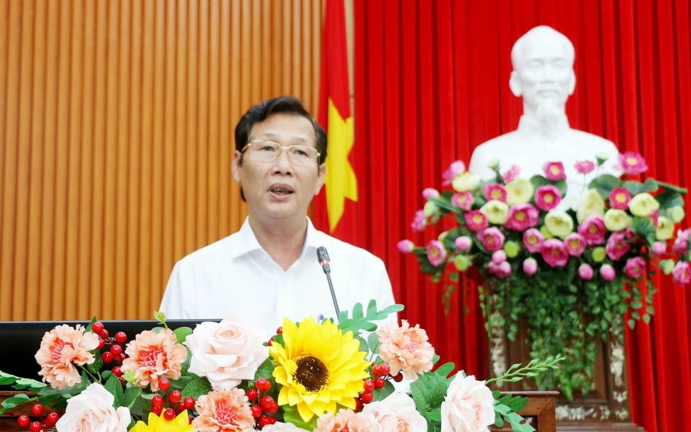 Phó Chủ tịch Ủy ban Nhân dân tỉnh An Giang Lê Văn Phước. Ảnh: TTXVN.