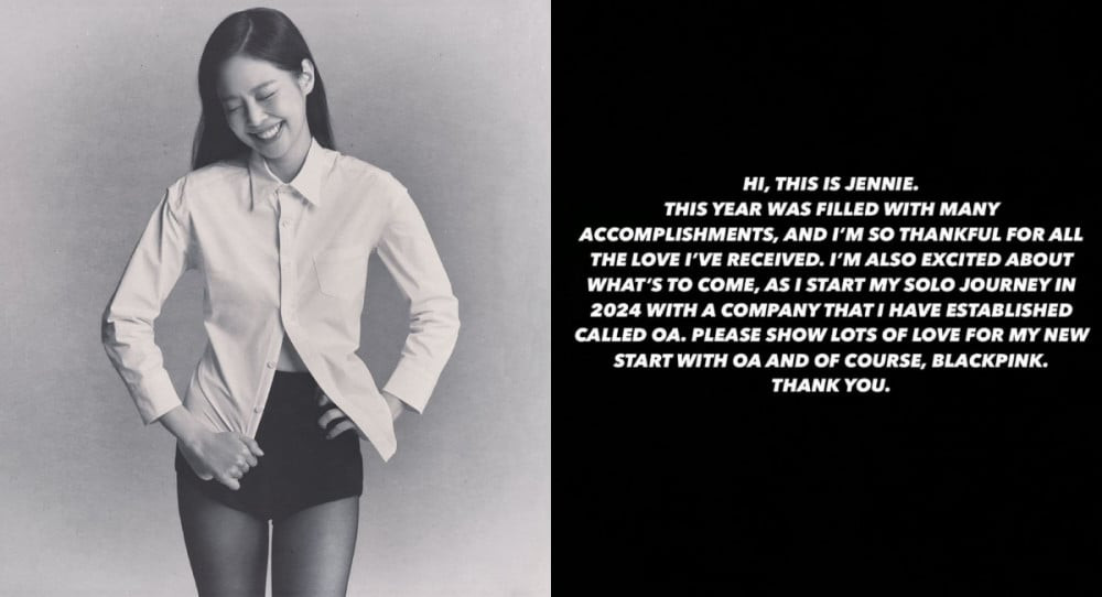 Jennie xác nhận thành lập công ty quản lý riêng để hoạt động solo. Ảnh: IG. Jennie xác nhận thành lập công ty quản lý riêng để hoạt động solo. Ảnh: IG.