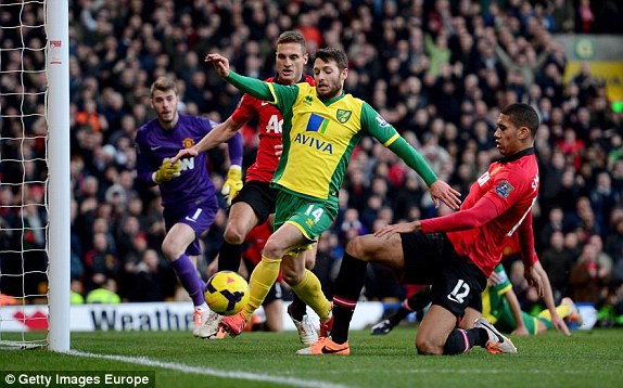 Norwich có nhiều cơ hội hơn MU