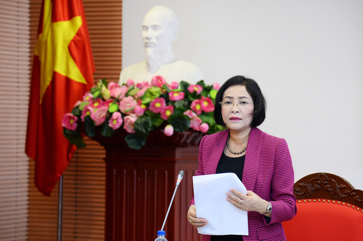 Trưởng Ban Công tác đại biểu Nguyễn Thị Thanh (Ảnh: QH). Trưởng Ban Công tác đại biểu Nguyễn Thị Thanh (Ảnh: QH).