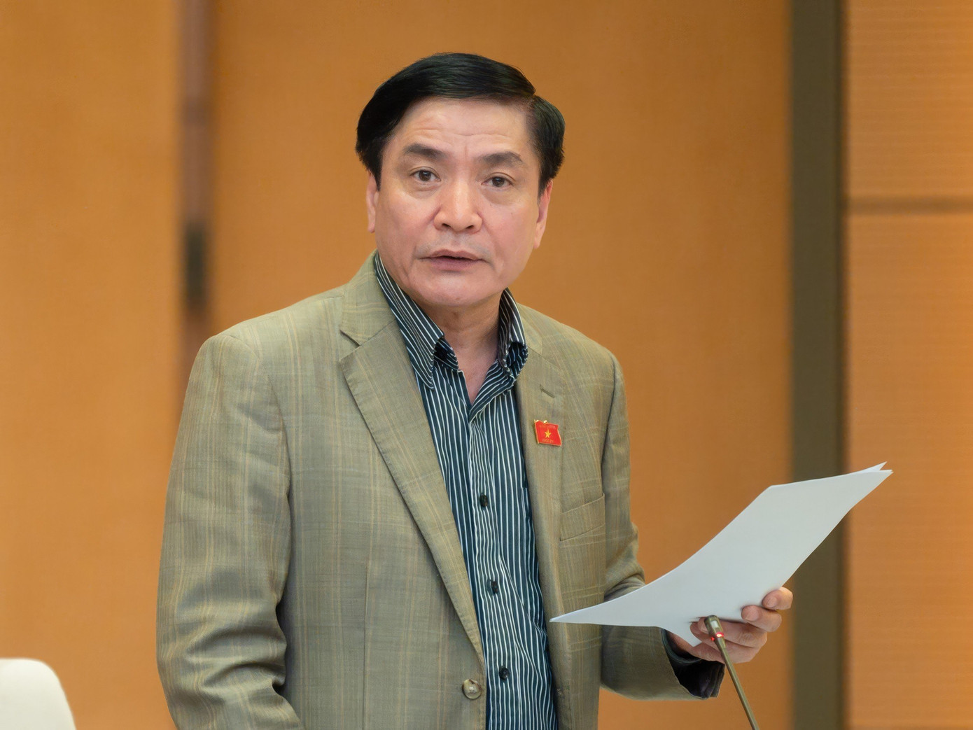 Tổng Thư ký Quốc hội Bùi Văn Cường. (Ảnh: QH) Tổng Thư ký Quốc hội Bùi Văn Cường. (Ảnh: QH)