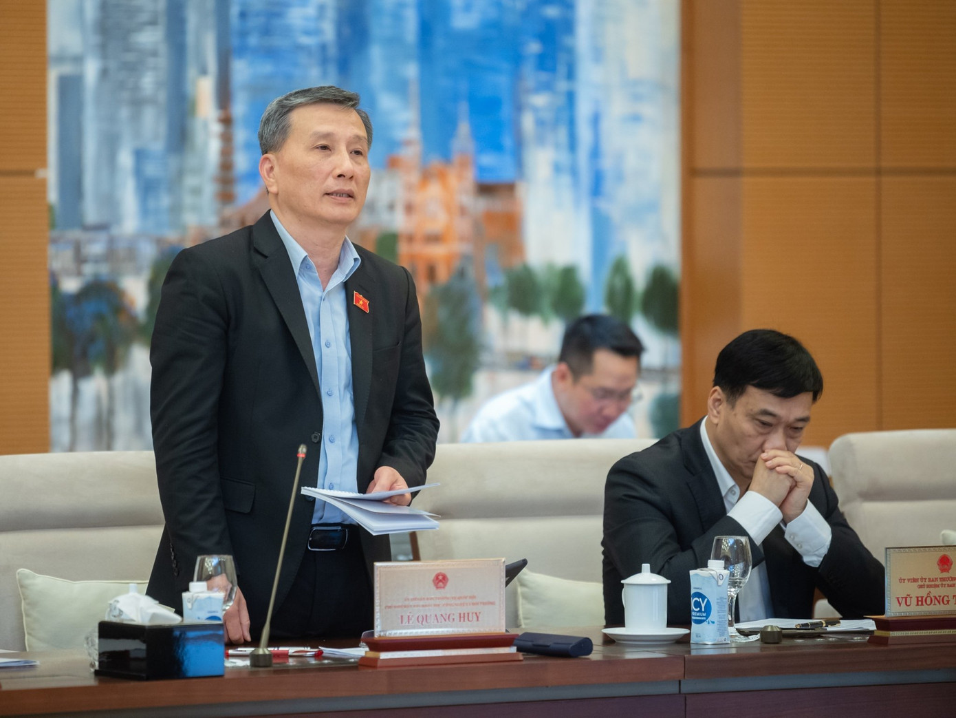 Ông Lê Quang Huy - Chủ nhiệm Ủy ban Khoa học công nghệ và môi trường của Quốc hội (Ảnh: QH). Ông Lê Quang Huy - Chủ nhiệm Ủy ban Khoa học công nghệ và môi trường của Quốc hội (Ảnh: QH).