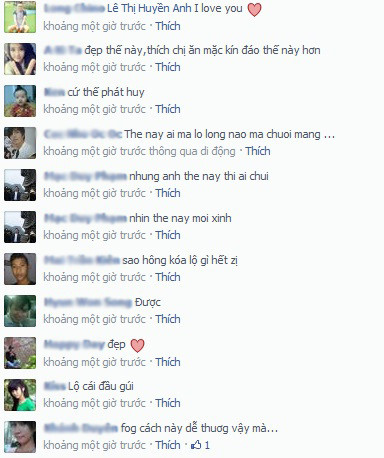 Những lời khen có cánh giành cho Huyền Anh. Những lời có cánh giành cho Huyền Anh