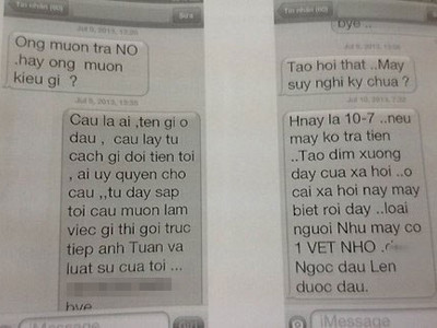 Đan Trường cung cấp tin nhắn đe dọa anh