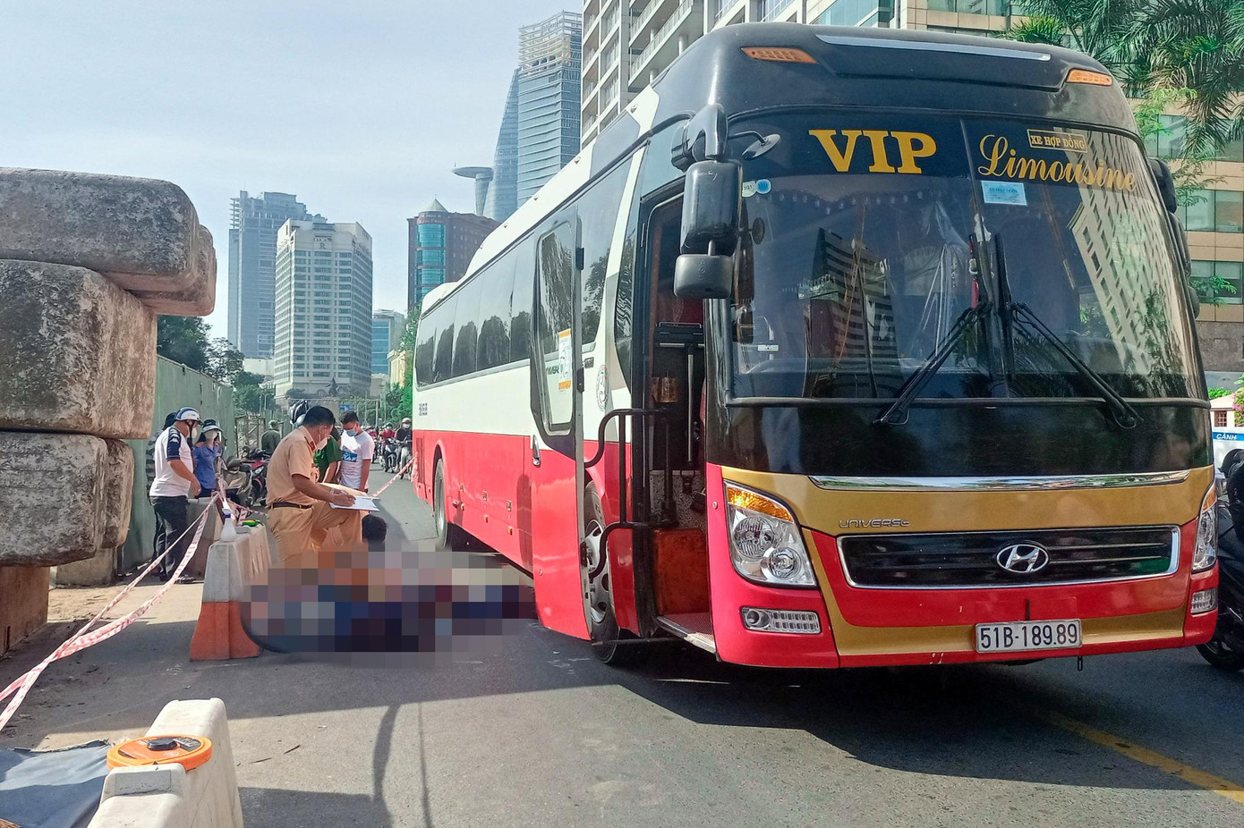 Hiện trường vụ tai nạn. Hiện trường vụ tai nạn.