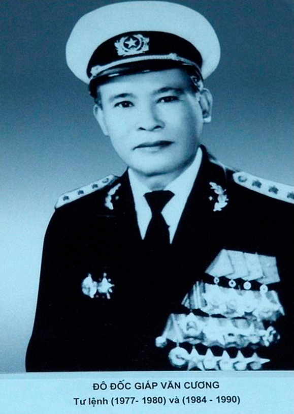 Đô đốc Giáp Văn Cương Ảnh: TL
