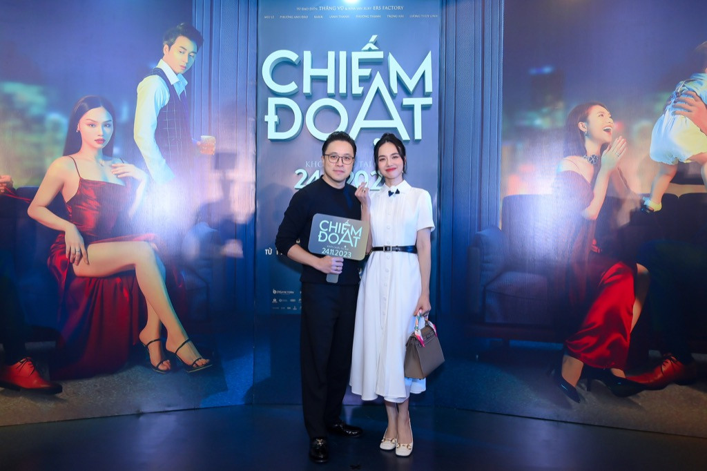 Đạo diễn Victor Vũ và &quot;mợ Hai&quot; Đinh Ngọc Diệp