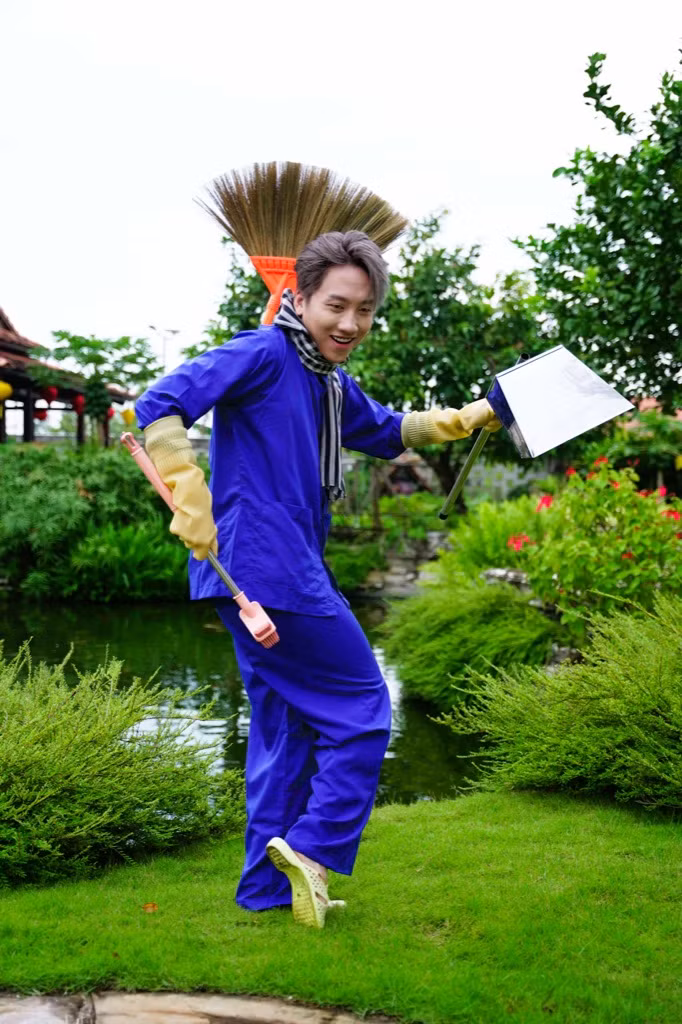 "Tạo hình" hài hước của Phát La trong mùa 2.