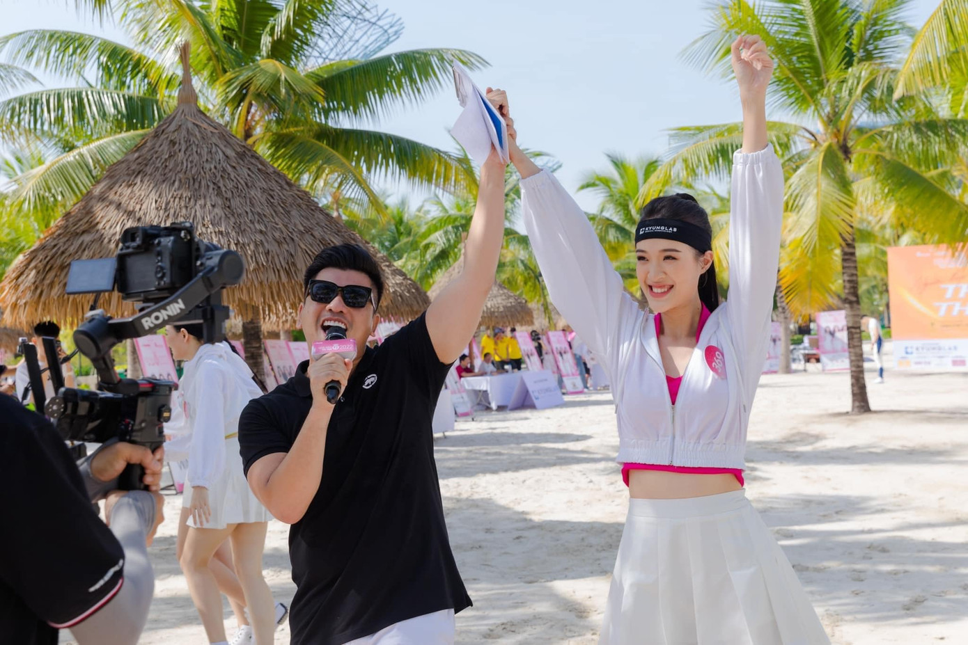 Với chiều cao ấn tượng, Yến Nhi thể hiện phong độ tại phần thi Người đẹp thể thao. Chung cuộc, cô đã ghi tên mình vào top 8 đề cử của phần thi này.