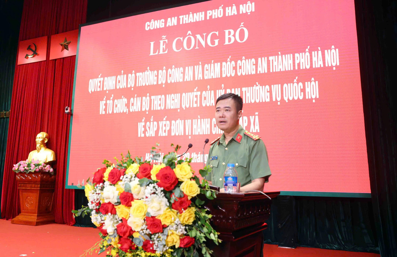 Đại tá Nguyễn Ngọc Quyền - Phó Giám đốc Công an TP Hà Nội.