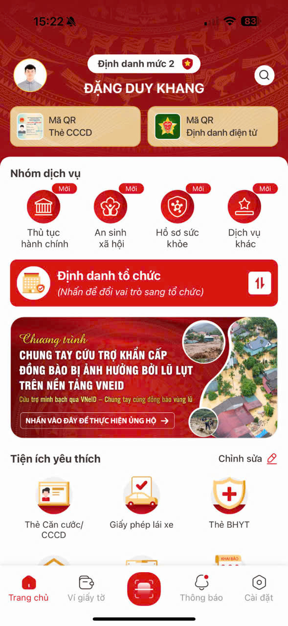 Ứng dụng VNeID. Ứng dụng VNeID.