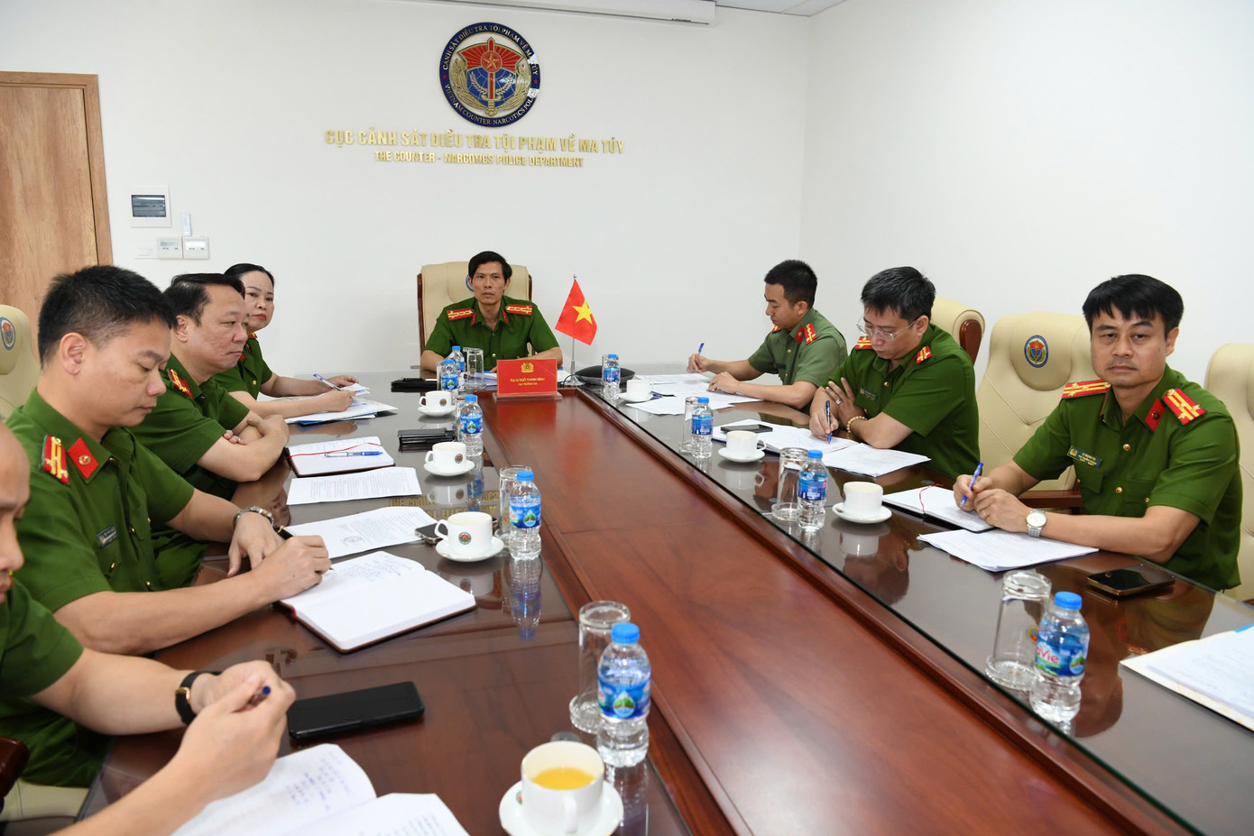 Toàn cảnh buổi gặp trực tuyến.