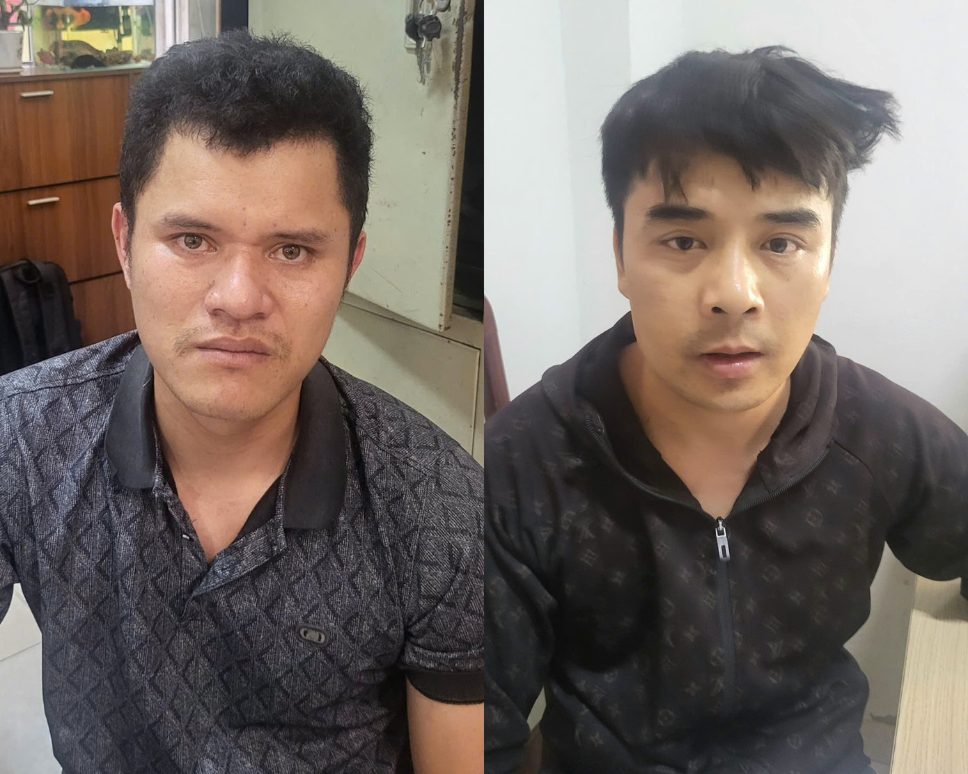 Hai đối tượng Quyền, Linh.