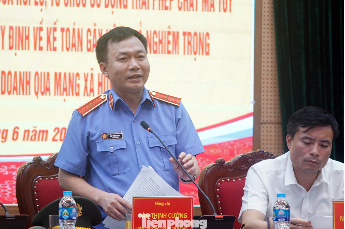 Ông Đào Thịnh Cường - Viện trưởng VKSND TP Hà Nội.