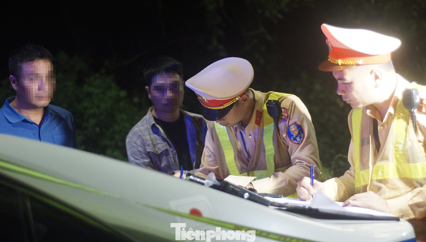 Các trường hợp vi phạm bị lập biên bản.