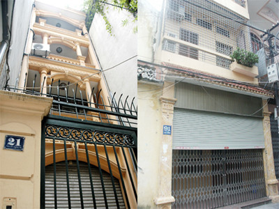 Nhà ông Đoàn Tiến Dũng thuê tại Hà Nội và nhà riêng tại Hải Phòng