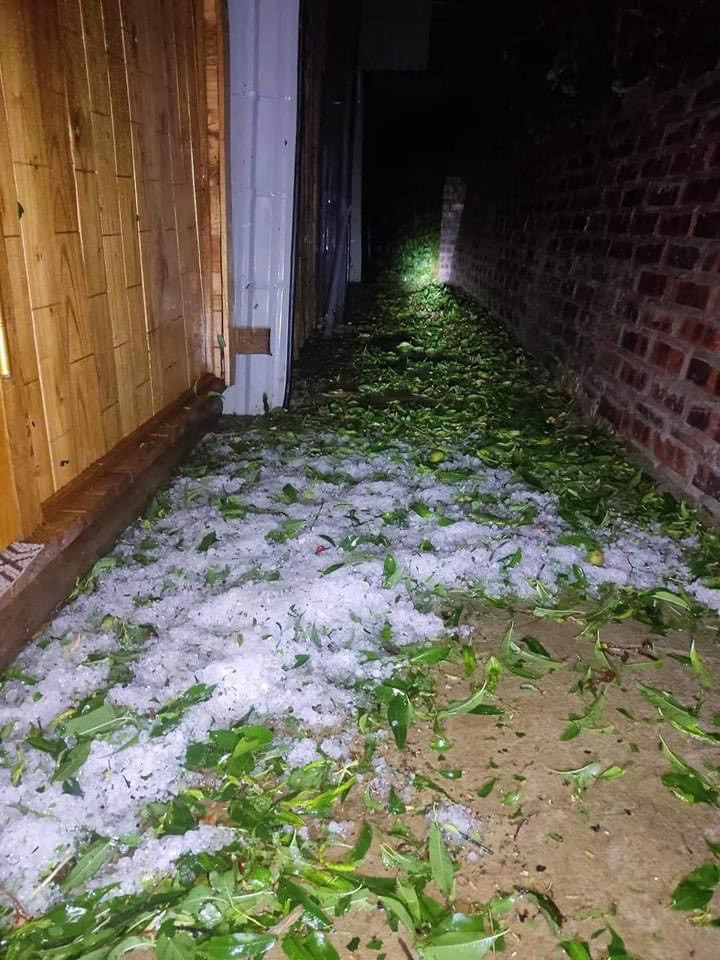 Mưa đá kèm dông lốc gây thiệt hại nhiều tài sản hoa màu của nhân dân ở huyện Phong Thổ. Mưa đá kèm dông lốc gây thiệt hại nhiều tài sản hoa màu của nhân dân ở huyện Phong Thổ.