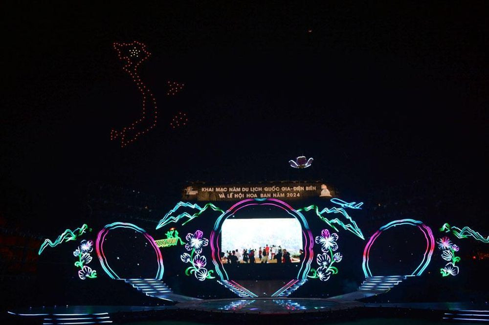 Chương trình có sử dụng công nghệ mới Dron-Bat flycamera nhằm tạo hiệu ứng mới mẻ cho người xem.