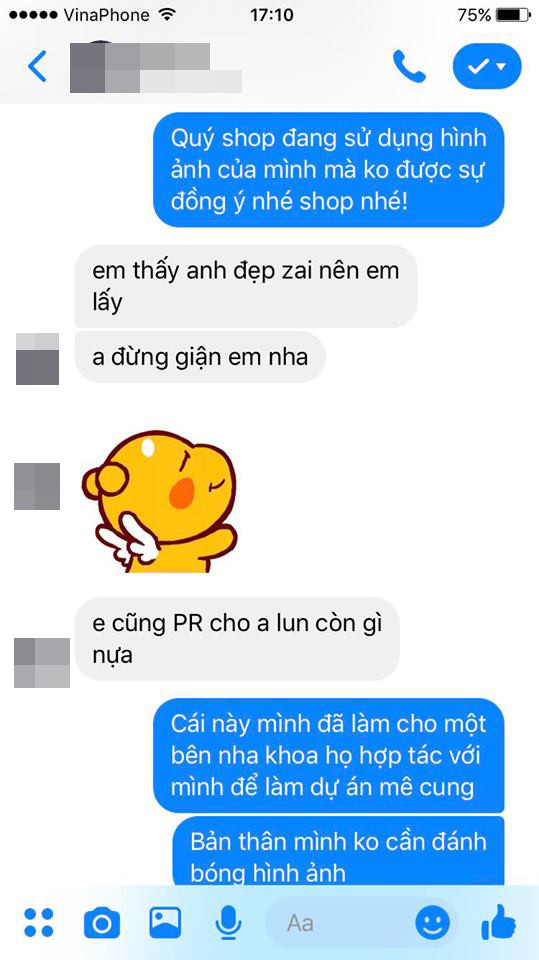 Doãn Quốc Đam bức xúc tố đơn vị làm răng dùng ảnh quảng cáo trái phép ảnh 4