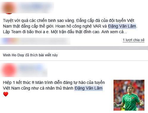 Mạng xã hội râm ran, đòi thưởng 'khủng' cho 'người hùng' Đặng Văn Lâm ảnh 3