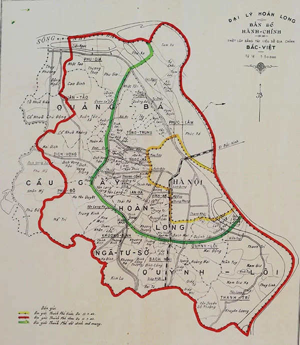 Địa giới hành chính Hà Nội qua các thời kỳ ảnh 4