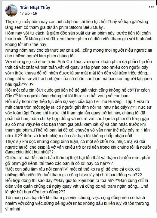 Nhà sản xuất 'Siêu quậy' xin lỗi khán giả sau vụ cô gái khỏa thân ở đầm sen ảnh 1