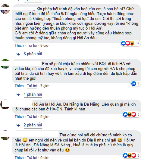 Cô gái khoe ngực trần ở Hội An tiếp tục bị ném đá vì hành động xin lỗi vô duyên ảnh 5