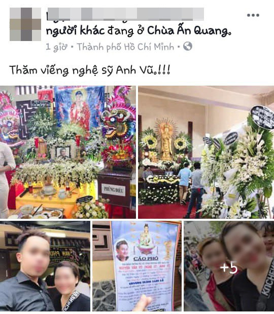 Phẫn nộ hình ảnh leo cây, đu cột livestream lễ tang Anh Vũ ảnh 12