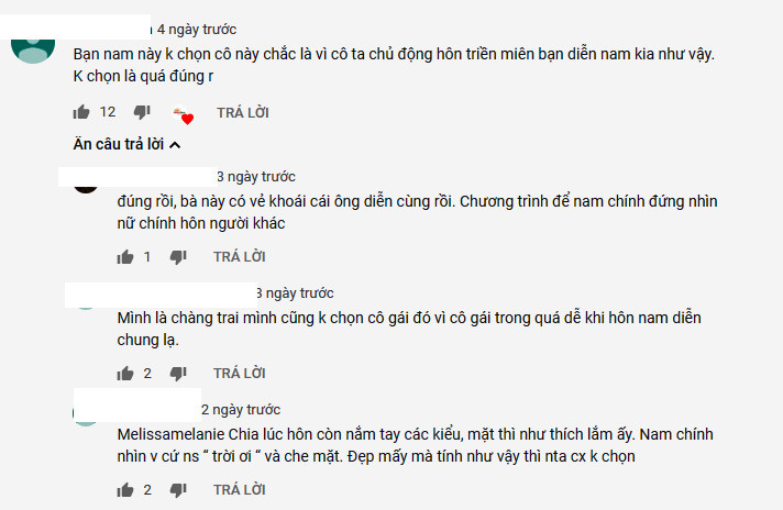 Hoa khôi Thanh lịch bị chỉ trích vì hôn say đắm bạn diễn trên truyền hình HTV ảnh 6