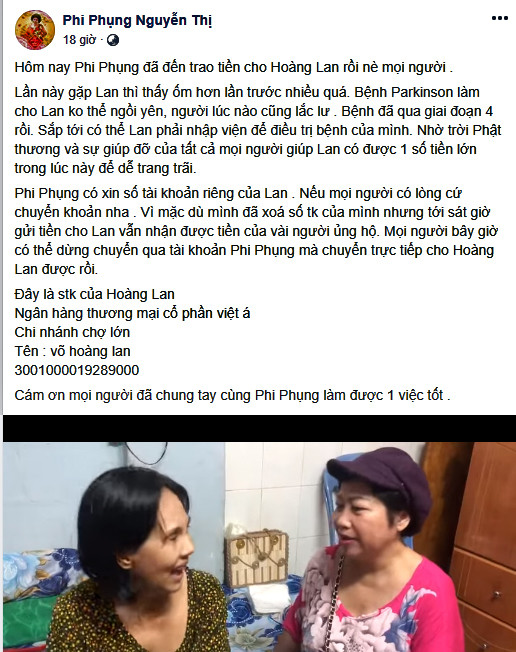 Thông tin mới nhất về sức khỏe của nghệ sĩ Hoàng Lan khiến nhiều người xót xa ảnh 1