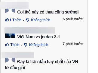 'Vỡ tim' với phản ứng của dân mạng sau khi Việt Nam thắng Jordan ảnh 5