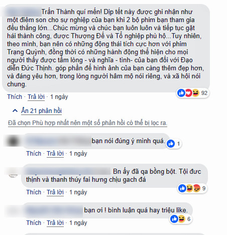Ý kiến khán giả giữa ồn ào 2 bộ phim sốt phòng vé của Trấn Thành ảnh 4
