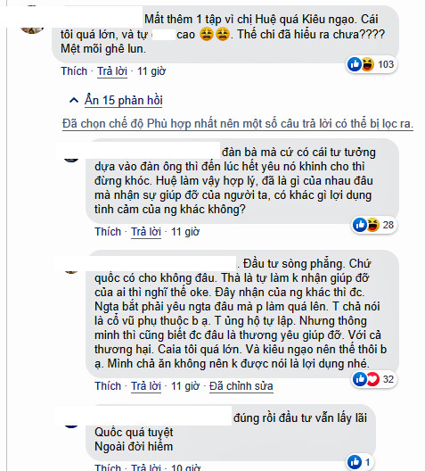 Khán giả 'Về nhà đi con' muốn tua nhanh phim vì bức xúc với Huệ ảnh 6