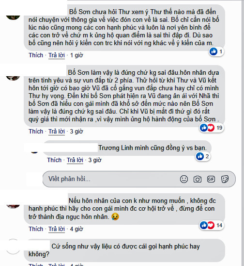 Khán giả tranh cãi việc ông Sơn đón Thư 'Về nhà đi con' và giục ly hôn ảnh 2