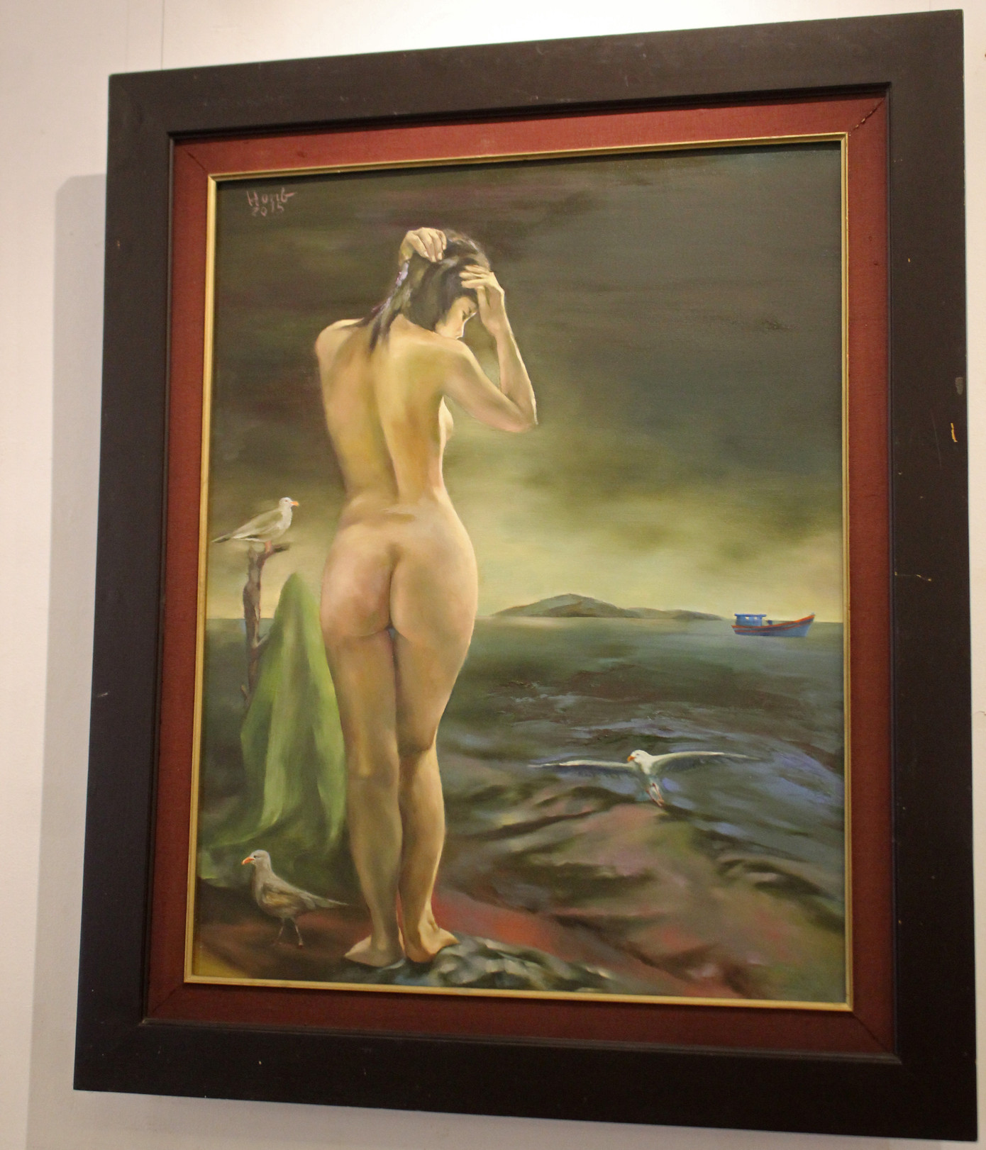 'Mãn nhãn' với loạt tranh khỏa thân lần đầu được trưng bày tại Hà Nội ảnh 17