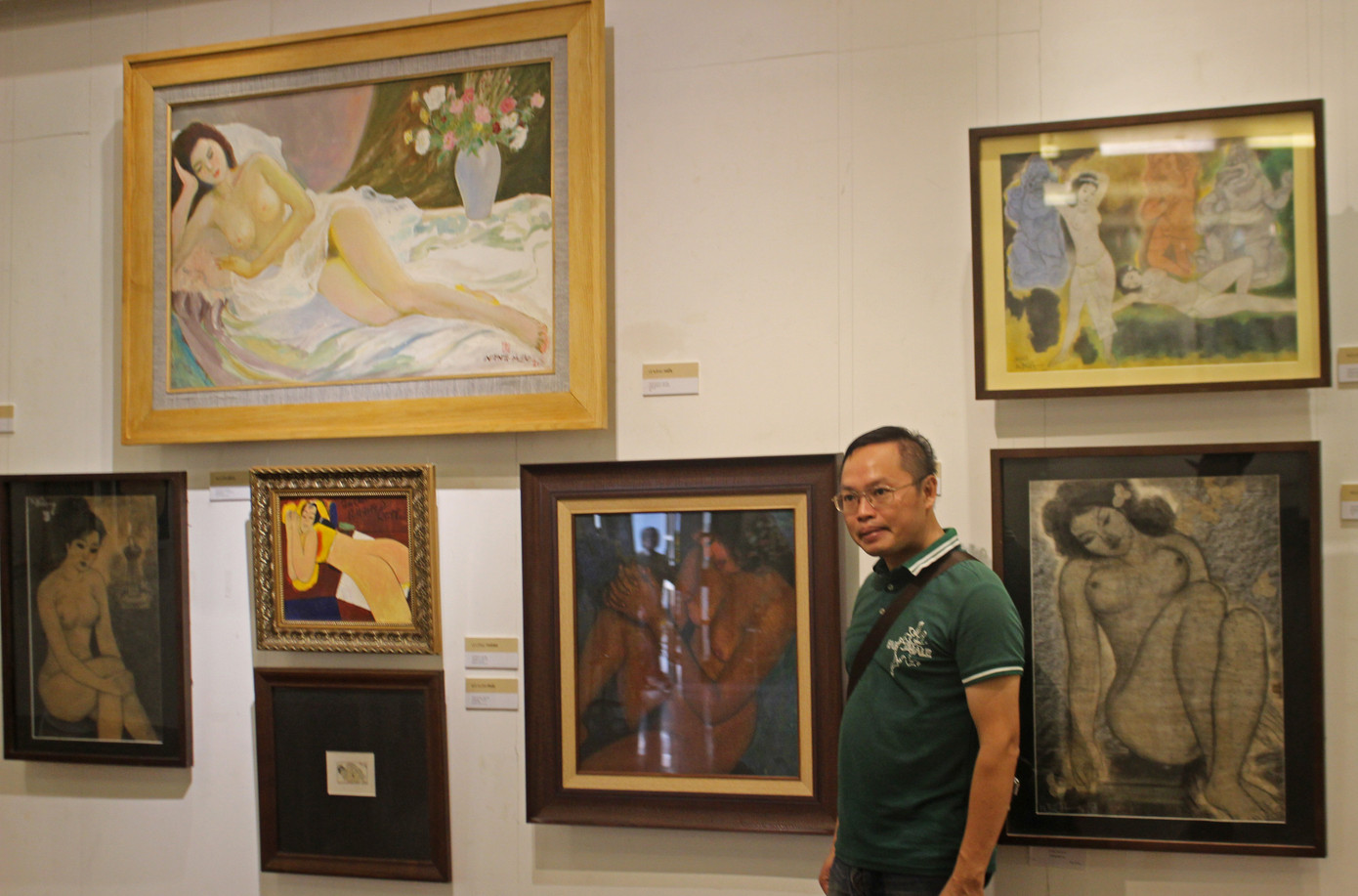 'Mãn nhãn' với loạt tranh khỏa thân lần đầu được trưng bày tại Hà Nội ảnh 3