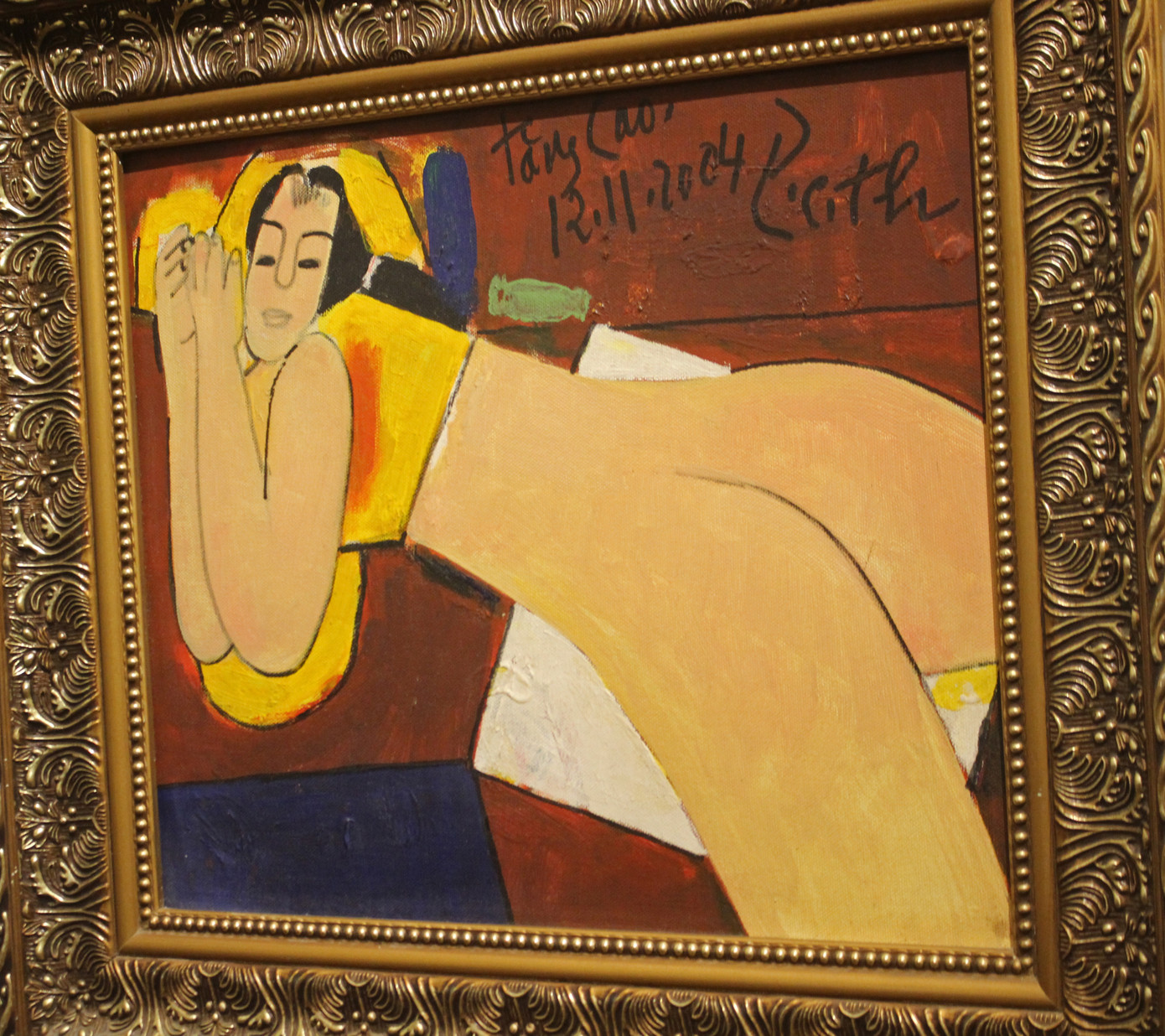 'Mãn nhãn' với loạt tranh khỏa thân lần đầu được trưng bày tại Hà Nội ảnh 10