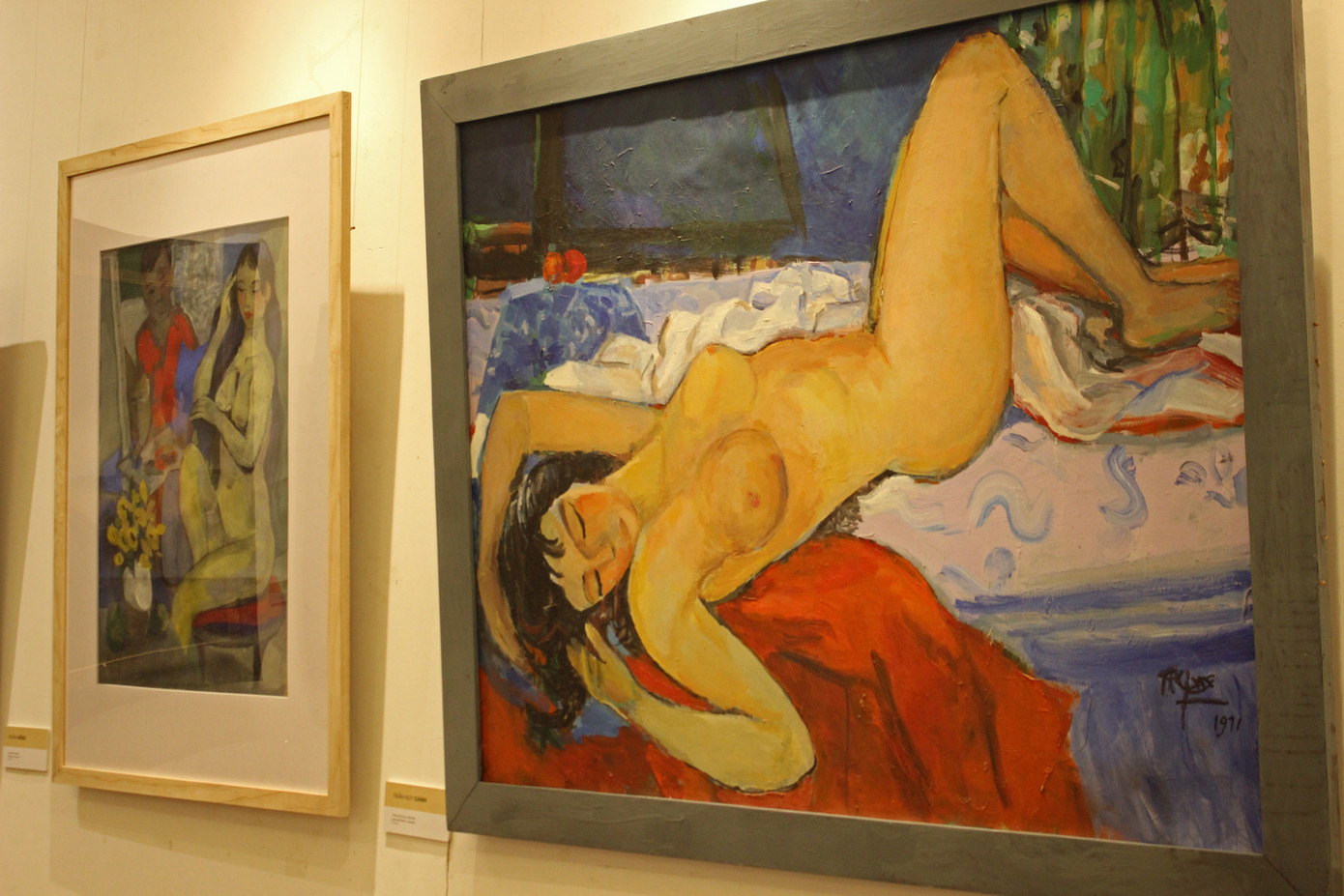 'Mãn nhãn' với loạt tranh khỏa thân lần đầu được trưng bày tại Hà Nội ảnh 18